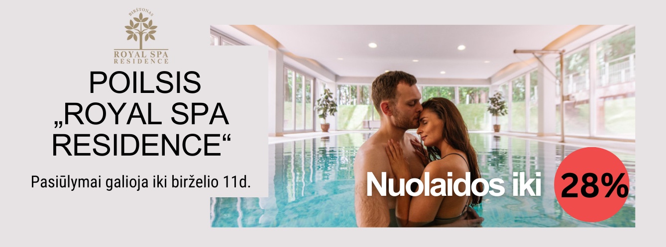 Royal spa pasiūlymai