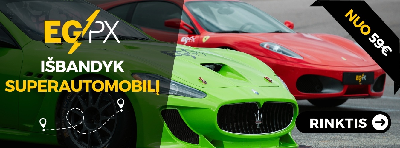 IŠBANDYK SUPERAUTOMOBILĮ