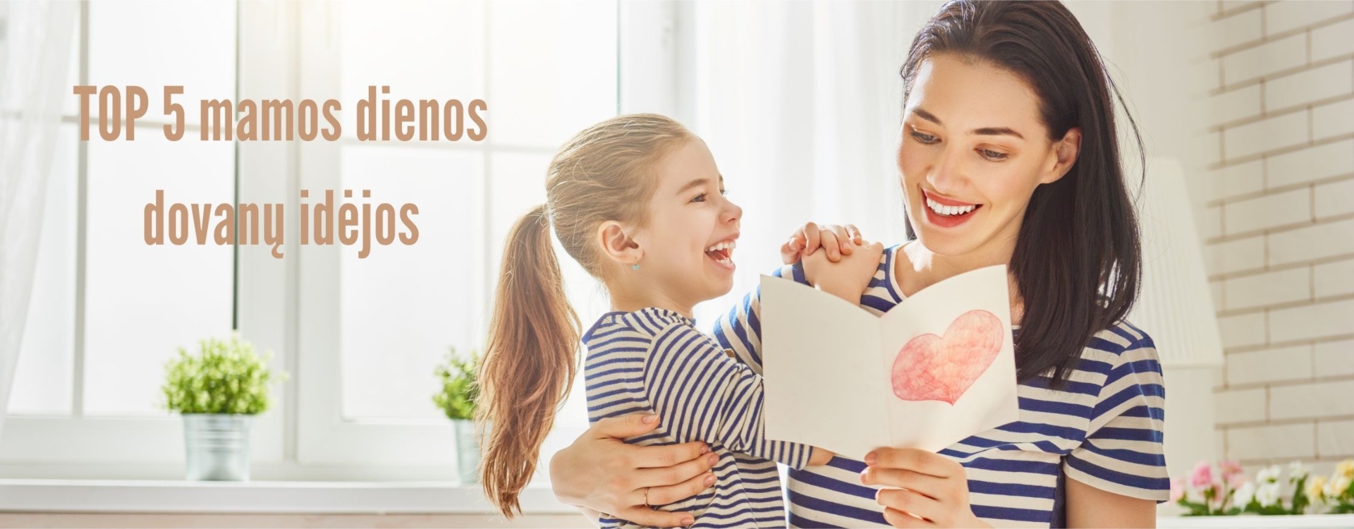 TOP 5 mamos dienos dovanų idėjos