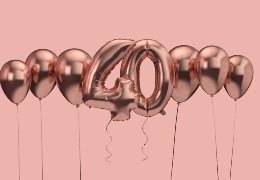 Sveikinimai 40 jubiliejaus proga moteriai