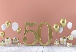 Sveikinimai 50 jubiliejaus proga moteriai